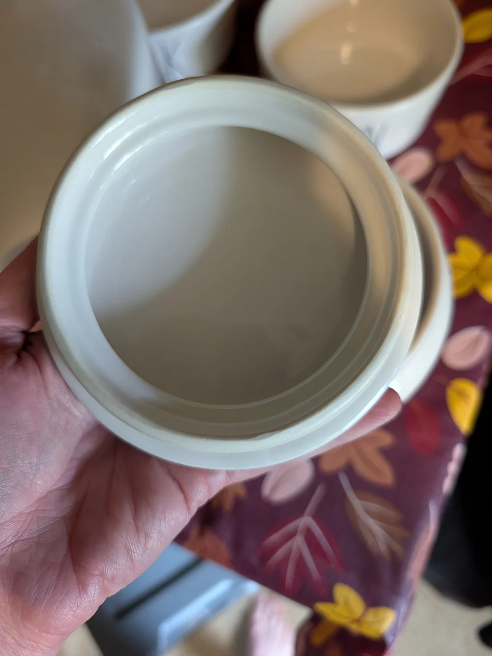 Rae Dunn White Ceramic 'SUGAR' Canister with Lid